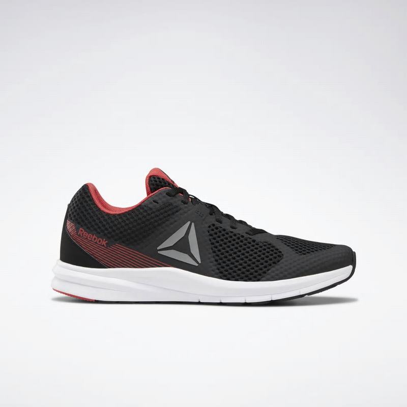 Adidasi Alergare Reebok Endless Road Barbati Negrii/Gri/Rosii Romania PY6044BR